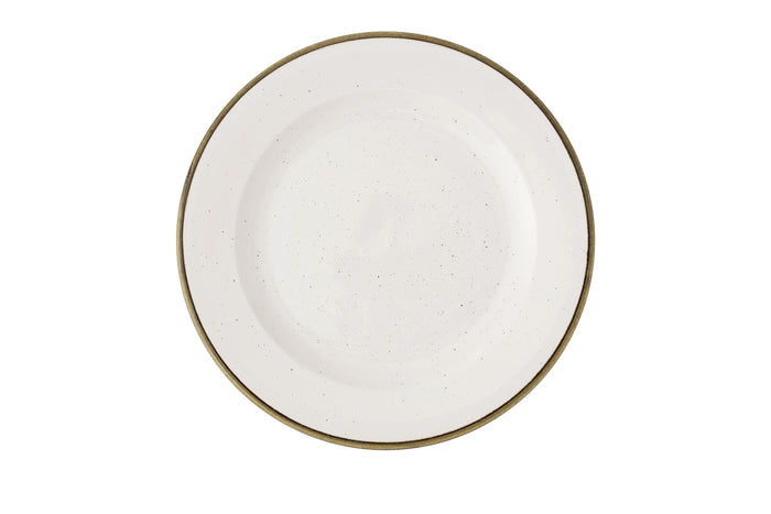 Stonecast Barley White Piatto Con Falda 12" Box 12 - SWHSVP111