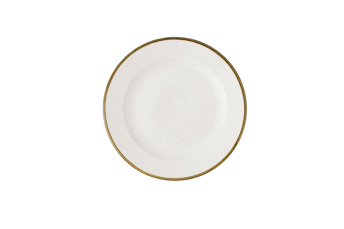 Stonecast Barley White Piatto Con Falda 91/8" Box 12 - SWHSVP9 1