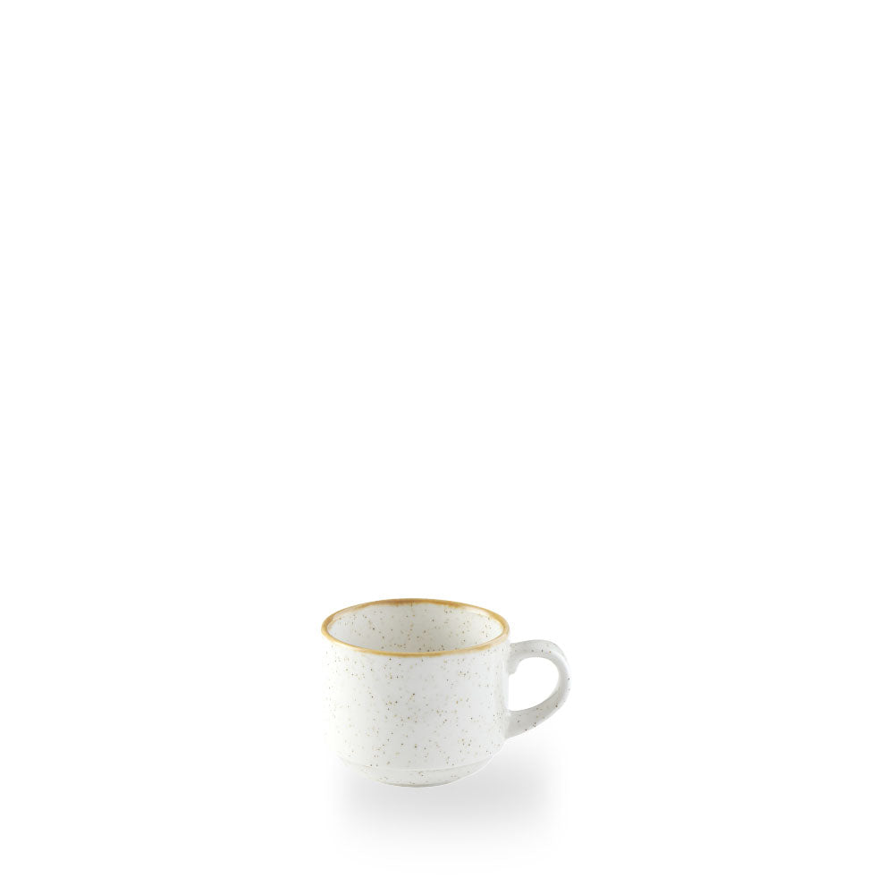 Stonecast Barley White Profile Tazza Impilabile8Oz Box 12 - SWHSVSC81