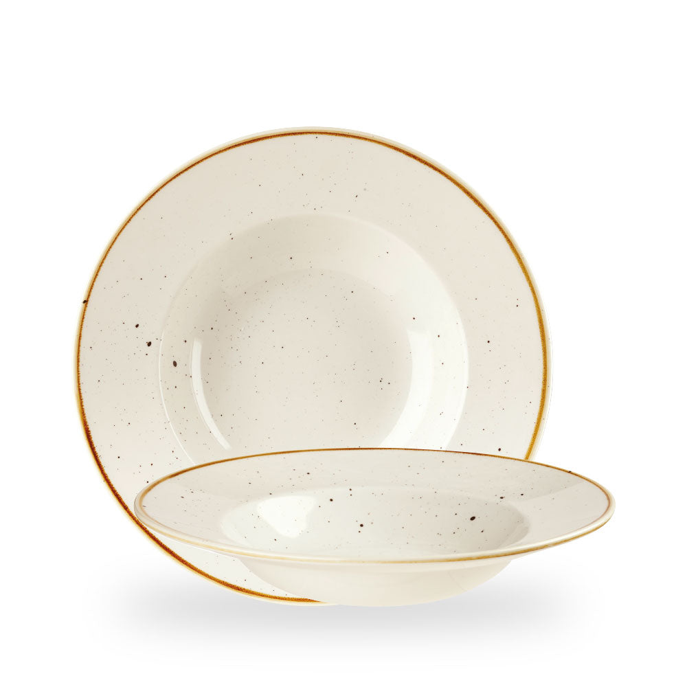 Stonecast Barley White Profile Piatto Pasta Bowl Largo 27.69Cm Box 12 - SWHSVWBL1