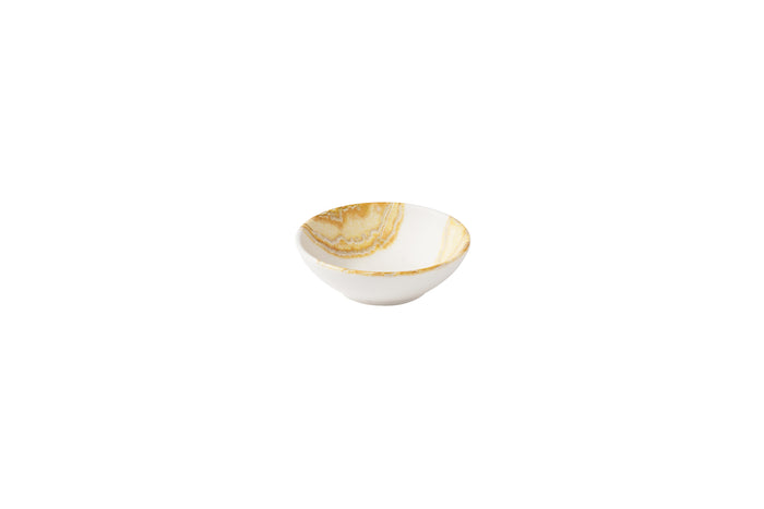 Tide Gold Contour Shallow Bowl 7Oz Box 12 - TDGDBSB61