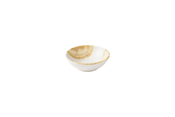 Tide Gold Contour Shallow Bowl 9Oz Box 12 - TDGDBSB91