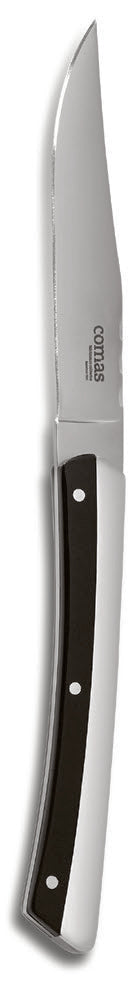 CHULETEROS COLTELLO BISTECCA K2 M.INOX-NERO 3137