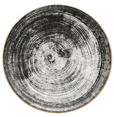BLACK ROUND-PIATTO FRUTTA SIVIGLIA CM.21 22Z07004