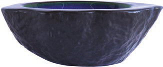 MADEIRA-COPPA CONCAVA PIETRA 24,5X20,5 H10278-N147