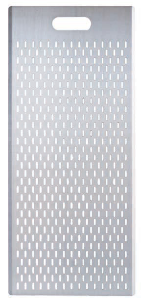 ASSE PIZZA ALLUM FORATA 70X40 C.MANIGLIA AM-4070AF