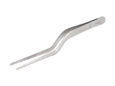 PINZA CUCINA CHEF CURVA ACCIAO CM. 14,5 - 7473