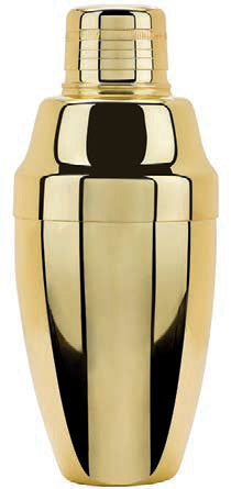 MIXING - SHAKER ORO COBBLER H.20X8 LT0,5 C1012