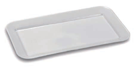 VASSOIO BIANCO ESP.SALUMIERE 46X30X3H BORDO PIANO