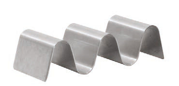 SUPPORTO PORTA TACOS TAXI 2-3 POSTI INOX