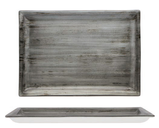 JUSTCOLOR GREY-PIATTO RETT.31X22 CHP11756UT-1135O