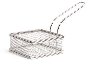 AL ANDALUS - MINI CESTINO FRITTI INOX CM11X11 7488