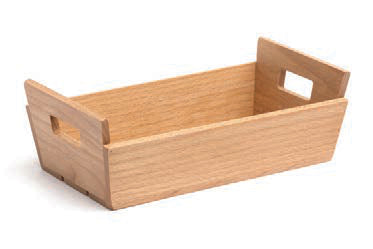 HOGAZA-MINI CESTA RETT LEGNO MANICI CM23X13 7543