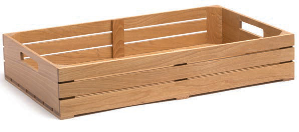 BUFFET CASSETTA LEGNO GN 1.1 32,5X53 H 10 7833
