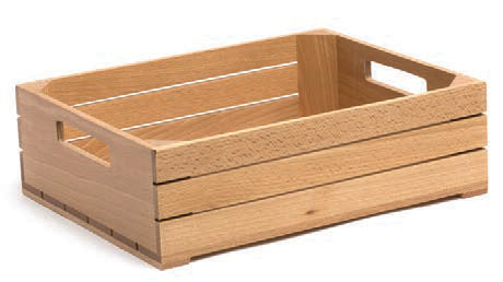 BUFFET CASSETTA LEGNO GN 1.2 26,5X32,5 H 10 7834