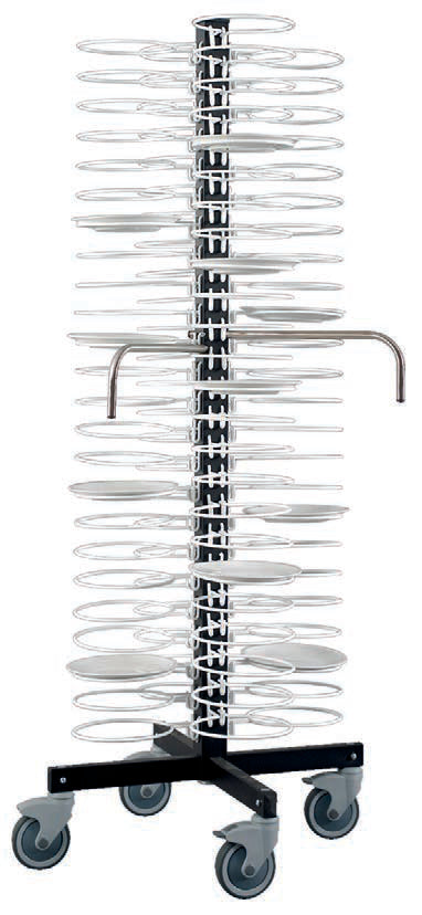 CARRELLO PORTAPIATTI DA 96 PIATTI CM24-31 PP96