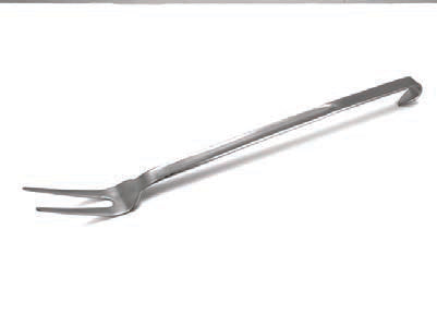 CATERING FORCHETTONE 2 PUNTE CM. 43  INOX CF223