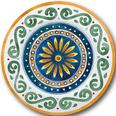 CAPRI ISCHIA - PIATTO PORTATA CM 31 6017-Z76