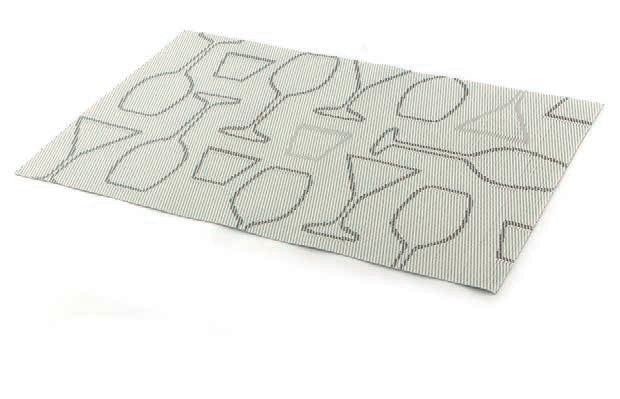 TOVAGLIETTA COLAZ.PVC 45X30 ASSORTITA FHG003-1-6