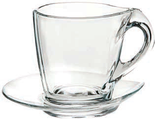 HAPPY - SET 2 TAZZE CAPPUCCIO CL 26 CON PIATTINO