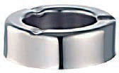POSACENERE TONDO INOX CM 10 H 3,5 11
