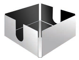 ALTO CUSIO-PORTATOVAGLIOLI INOX CM18X18H9,5 607-18