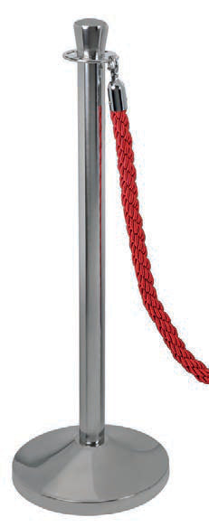 GAMMA-COLONNA CORDONE INOX BRILLANTE 103300