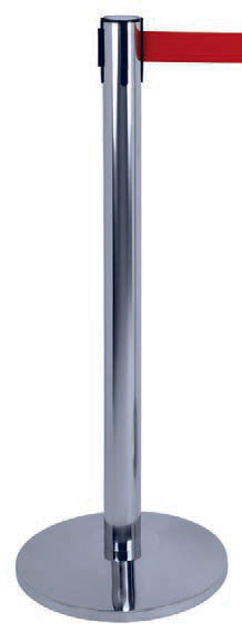 ALFA-COLONNA INOX C.NASTRO ROSSO RETR.2MT. 103351