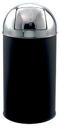 APOLLINO-GETTACARTE PUSH INOX SATIN. 40LT. 106051