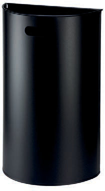 MILUNA-GETTACARTE MURALE 40LT. NERO 773041