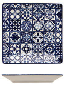 SINTRA BLUE-PIATTINO QUADRO CM.13,5 RH9682E-JS106D