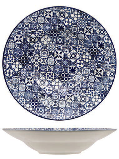 SINTRA BLUE-PIATTO PASTA CM.27,5 RH40654-JS106D