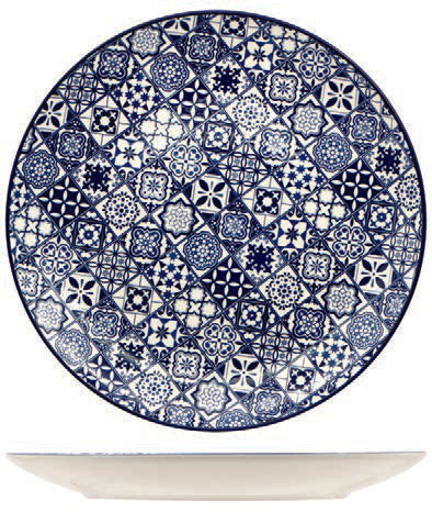SINTRA BLUE-PIATTO PIANO CM.20 RH40069-8-JS106D