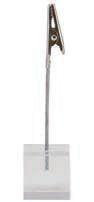 SUPPORTO PORTA TAG CUBO E CLIP 6PZ TRAS TAG-HLD-AC