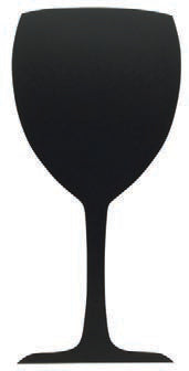 LAVAGNA SILHOUETTE-CALICE 50X23 C.PENN.FB-GLASS