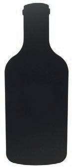 LAVAGNA SILHOUETTE BOTTIGLIA 49X19 C.PEN.FB-BOTTLE