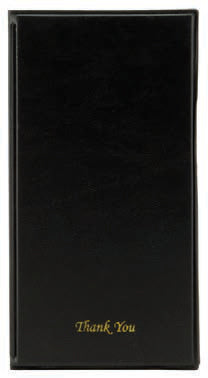BASIC-PORTACONTO NERO CM 23,7X12,5 MC-BRBP-BL