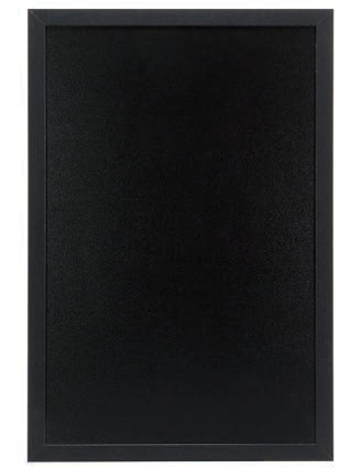 WOODY-LAVAGNA DA PARETE NERA CM 40X60 WBW-BL-40-60