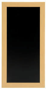 WOODY-LAVAGNA DA PARETE TEAK CM 20X40 WBW-TE-20-40