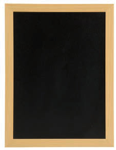 WOODY-LAVAGNA DA PARETE TEAK CM 30X40 WBW-TE-30-40