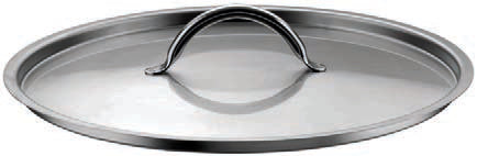 TENDER-COPERCHIO CON MANICO CM 40 INOX 33903040