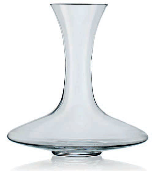 BAR-DECANTER SOFFIATO LT1,25 BORDO DRIT.03E612-125