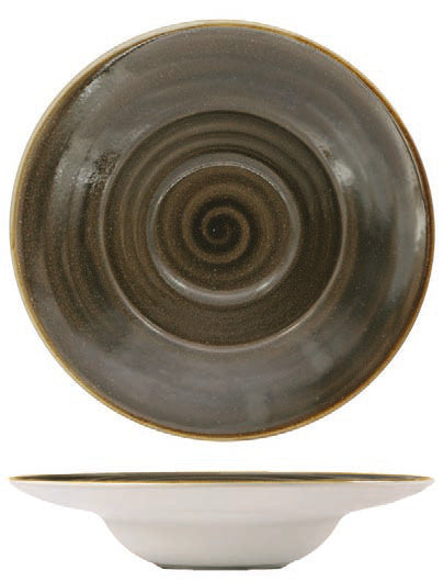 JAVA WOOD.BROWN-PASTA BOWL CM 28 02120WB