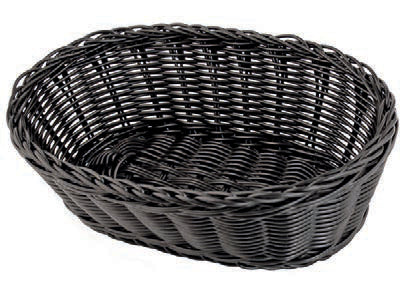 H.PRO-CESTINO PANE OVALE 25X18 NER PESANTE SPB-8CB