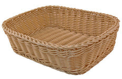 H.PRO-CESTINO PANE RETT.29X21,5 NAT.PESAN SPB-10AN