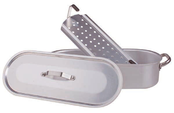 PESCERA CON GRIGLIA ALLUMINIO CM 45 AGNELLI