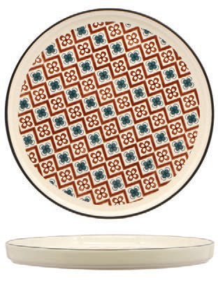 MOSAIK-PIATTO NORDIC CM.27 BROWN RH43880-27-J56CI