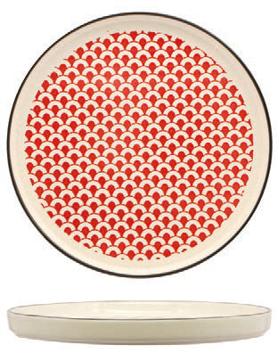 MOSAIK-PIATTO NORDIC CM.27 RED RH43880-27-J63B