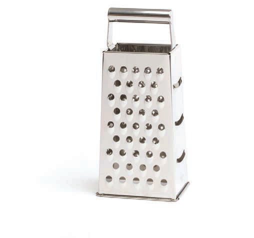 GRATTUGIA INOX 4 FACCE CM 24 7448
