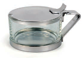 EASY FORMAGGERA INOX CON VETRO 4003